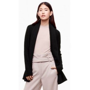 Aritzia Babaton Wool Linen Blend Cardigan Sweater